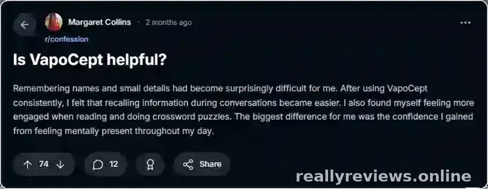 VapoCept Reddit Reviews